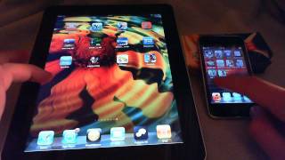 iPad vs iPod touch 3G Speedtest [upl. by Aiduan]