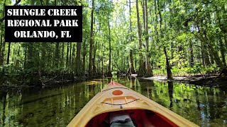 WILDLIFE CRUISE Kayaking Shingle Creek Regional Park Orlando FL 4K VIDEO [upl. by Sosanna]