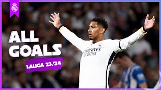 ALL LaLiga 202324 goals  Real Madrid [upl. by Otrebla]