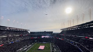 12422 4k Video  B2 Spirit Stealth Bomber Flyover  Lincoln Financial Field  Philadelphia PA [upl. by Rosalie]