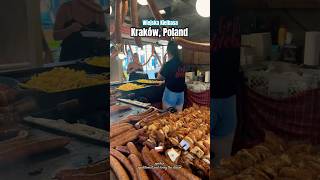 Weijska Kielbasa  Amazing Polish Sausages in Kraków🇵🇱travel explore trending ytshorts polska [upl. by Eelnayr]