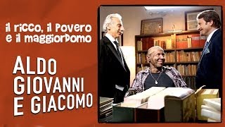 Il Ricco il Povero e il Maggiordomo  Anteprima dal set di Aldo Giovanni e Giacomo [upl. by Airasor]