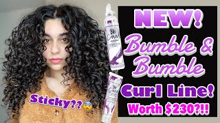 NEW BUMBLE AND BUMBLE CURL COLLECTION REVIEW  WORTH THE PRICE [upl. by Janice]