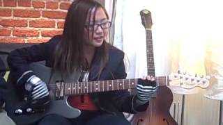 Charice  Bleeding Love Short version  playing guitar [upl. by Adair]