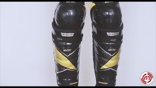 Bauer Supreme Ultrasonic Senior Hockey Shin Guards [upl. by Nesilla]