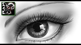 How To Draw A Realistic Eye  Narrated [upl. by Chicoine]