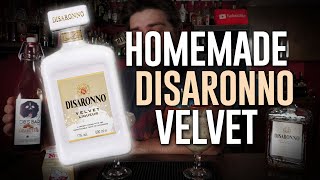 Homemade Amaretto Cream Liqueur  Disaronno Velvet Recipe [upl. by Neenwahs]