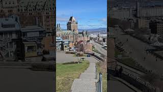 chateau frontenac quebec canada chateau frontenac quebec [upl. by Elyrad130]