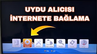 Uydu Alıcısı İnternete Nasıl Bağlanır  İnternet Bağlantısı [upl. by Akehsal]