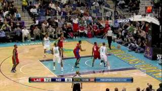 Peja Stojakovic deep three vs Los Angeles Clippers HD [upl. by Nnaeitak]