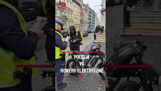 EBIKE na celowniku Policji  KONTROLE rowerów elektrycznych w Poznaniu [upl. by Ofloda]