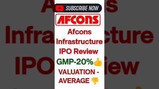 Afcons Infrastructure Limited ipo review stockmarket ipo ipoanalysis finance newshare listing [upl. by Thoer]