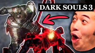 REACTING TO THE BEST DARK SOULS 3 CLIP OF ALL TIMES and why host should have friendly fire [upl. by Ynnattirb]