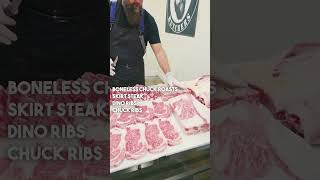 Check out the most soughtafter cuts from the front quarter of beef 🥩🔥🔪 shorts [upl. by Alduino]