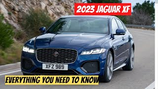 Everything You Need To Know About The 2023 Jaguar XF [upl. by Ahsikcin841]