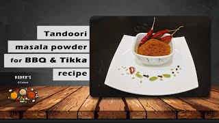 Easy to prepare Tandoori masala powder with available spices at home [upl. by Idnahc]