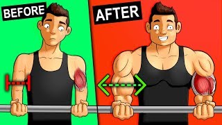 10 BEST Exercises for WIDER BICEPS [upl. by Noxin649]