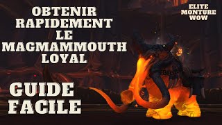 Guide Facile Obtenez le Magmammouth Loyal Rapidement  WoW Dragonflight  Elite monture wow [upl. by Yltneb]