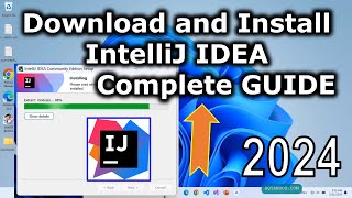 How to Download and Install IntelliJ IDEA on Windows 1011 in 2024 [upl. by Verge]