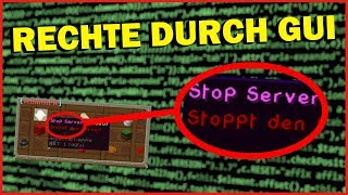 RECHTE DURCH EIN ADMIN GUI PLUGIN BEKOMMEN  MINECRAFT HACKED CLIENT 18  BYPASS [upl. by Sidonnie]