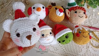 Ahora sí puedes tejer este adorable osito polar 🎄esfera 57 [upl. by Yren]