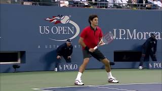 Roger Federers US Open Journey 20002015 [upl. by Aeresed]