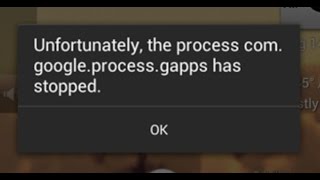 how to fix unfortunately the process comgoogleprocessgapps has stopped [upl. by Auod430]