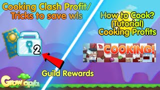 Cooking Clash Profit Ez 2DLS  How to cook  Growtopia [upl. by Nyladnar]