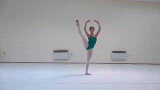 Margarita Georgieva ballet class audition [upl. by Meghann]