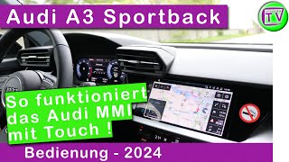 Audi MMI Infotainment Audi A3 2023  2024 [upl. by Brasca717]