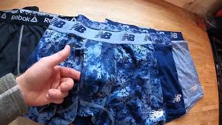 New Balance Mens 6 Boxer Brief Fly Front with Pouch Review UP CLOSE LOOK New Balance 6 Boxer Bri [upl. by Steffen]