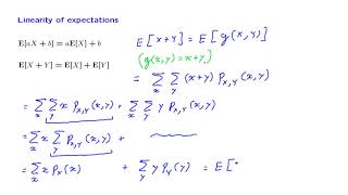 L068 Linearity of Expectations amp The Mean of the Binomial [upl. by Adela]