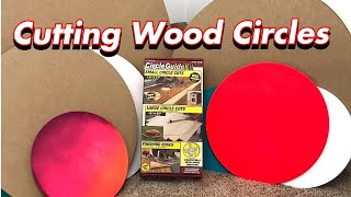 Milescraft Circle Guide Kit for Cutting Wood Circles [upl. by Gula]