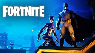 Fortnite  Official Batman Crossover Reveal Trailer  Gotham City Rift Zone Catwoman [upl. by Dietz]