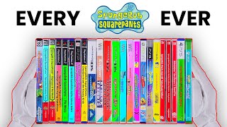 Unboxing Every SpongeBob Game  20002023 Evolution  Gameplay [upl. by Haneekas792]