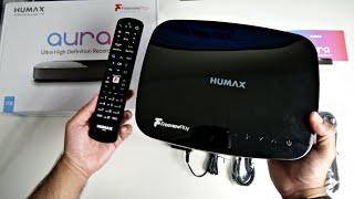 Humax Aura UHD 4K Freeview Recorder with Android TV OS  1TB  HYBRID TV BOX [upl. by Uund52]