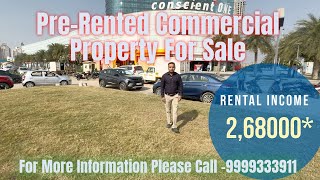 PreRented Commercial Property for Sale  Conscient One Sector 109 Gurugram  Dwarka Expressway [upl. by Jarrett979]