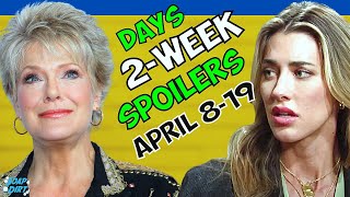 Days of our Lives 2Week Spoilers April 819 Gloria Loring Back amp Sloan’s Time is Up dool [upl. by Yensehc]