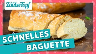 Schnellstes Baguette der Welt im Thermomix® So wird es MEGA fluffig 😍 [upl. by Kolosick]