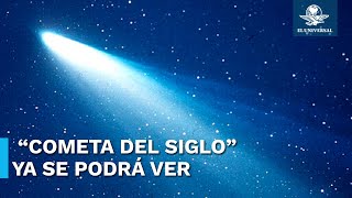 Prepárate “Cometa del sigloquot será visible a partir de este sábado no regresará en 80 mil años [upl. by Ynoffit59]