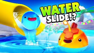 Building a WATER SLIDE For My Favourite SLIMES  SLIME RANCHER 2 [upl. by Alimrahs587]