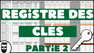 2 Registre des clés  Les formules [upl. by Edras523]