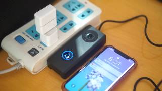 How to pair wireless chime receiver with Yoosee smart doorbell [upl. by Darren518]