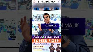 Screen Fixer Stall No 56A Event Date September 282930 2024 📍 Location Hyderabad India [upl. by Einahc]