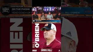 HC of BC football Bill OBrien joins BC hosts Western Kentucky Could this be a trap game ncaa [upl. by Ignatzia]