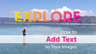 How to Add Text to Your Pictures With PicsArt [upl. by Mungo540]