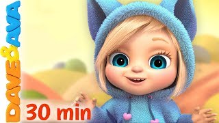 🍉 Baby Videos  Cartoon  Nursery Rhymes by Dave and Ava 🍉 [upl. by Nol]