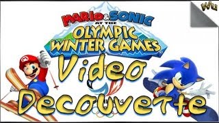 Wii U Découverte  Mario amp Sonic aux Jeux Olympiques dHiver de Sotchi 2014 [upl. by Adnohsad]