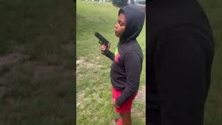 Shooting a Glock 17 gen 3 BB gun [upl. by Jamnes420]