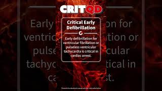 Critical Early Defibrillation [upl. by Ijneb]